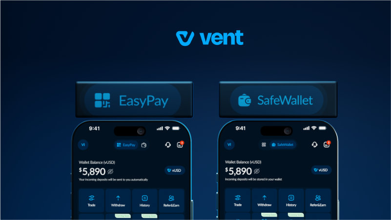 Vent's EasyPay and SafeWallet