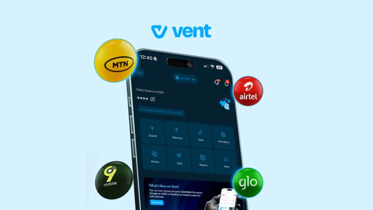 how to buy airtime or data on Vent