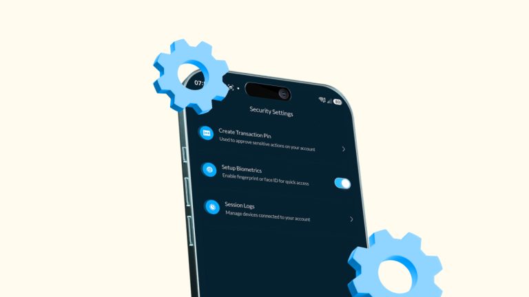 how to manage your security settings on Vent.